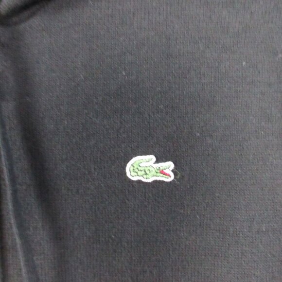 Lacoste Sport Zip Hoodie Devanlay Men Black Lightweight Zip-Up Hooded Jacket 362 - Picture 3 of 13